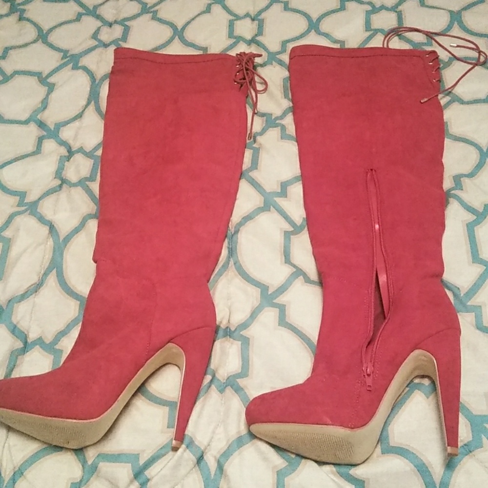 Thigh high boots
